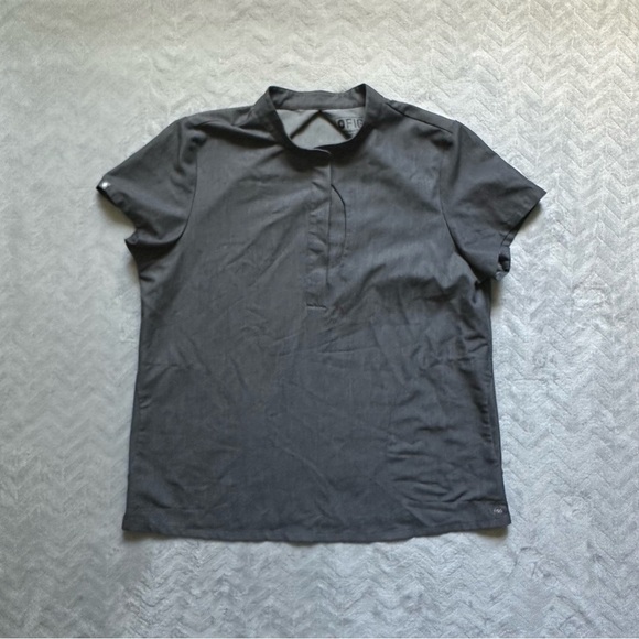 Figs‎ Pali Crescent Scrub Top Limited Edition Gray Size L - Picture 2 of 9